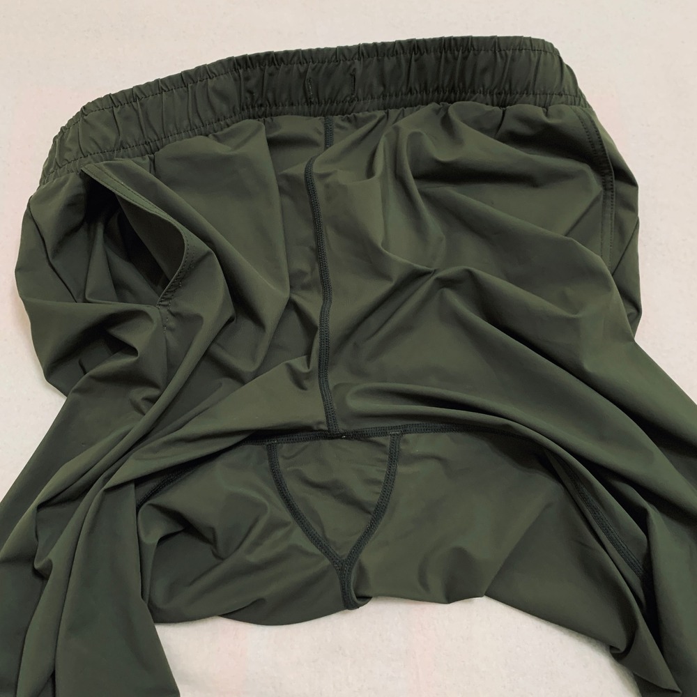 ZYIA Women's Elastic Waist Ankle Active Versatile Pants Stretch Comfort Green XL - Picture 6 of 12